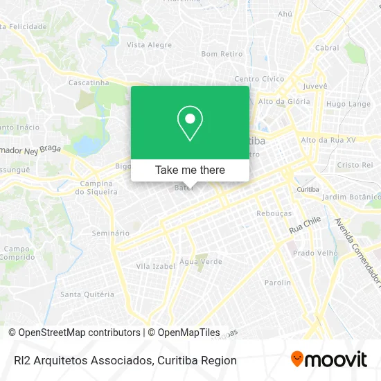 Rl2 Arquitetos Associados map