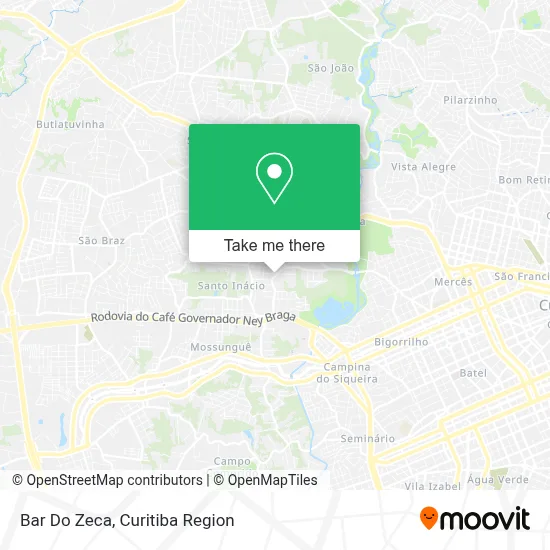 Bar Do Zeca map