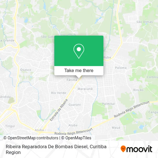 Ribeira Reparadora De Bombas Diesel map