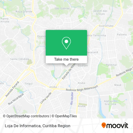 Loja De Informatica map