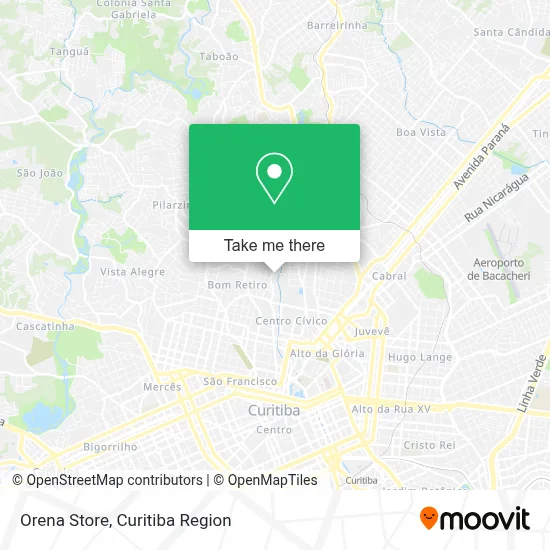 Orena Store map