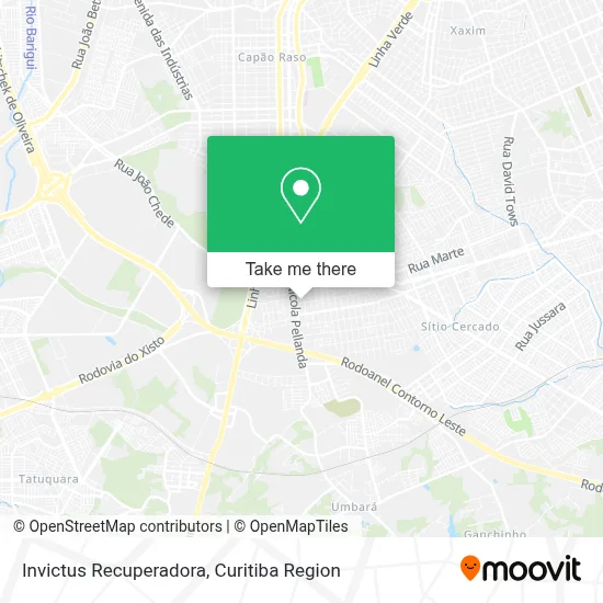 Invictus Recuperadora map