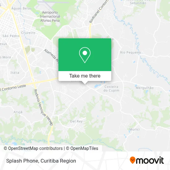 Splash Phone map