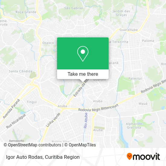 Igor Auto Rodas map