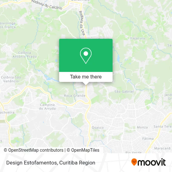 Design Estofamentos map