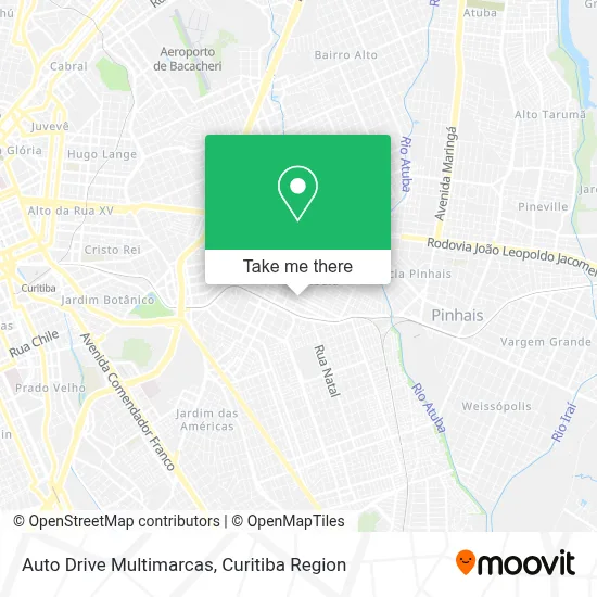 Auto Drive Multimarcas map