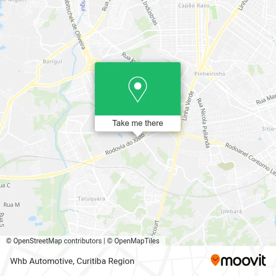 Whb Automotive map