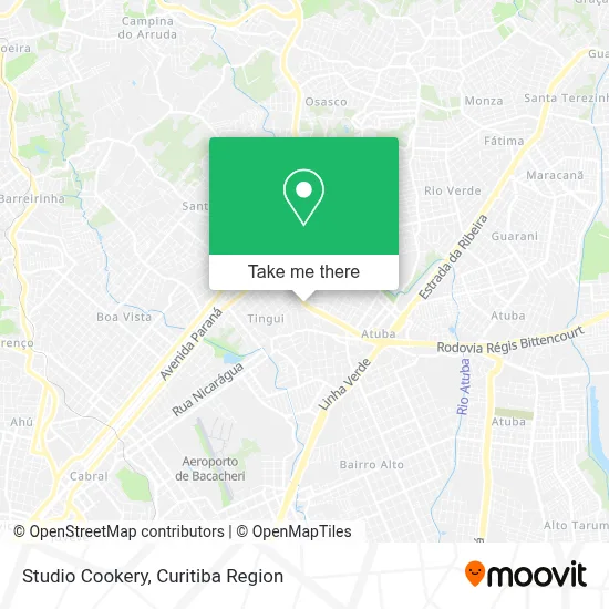 Studio Cookery map