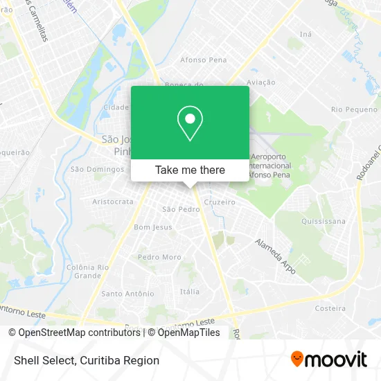 Shell Select map