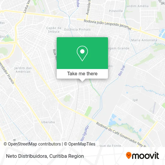 Neto Distribuidora map