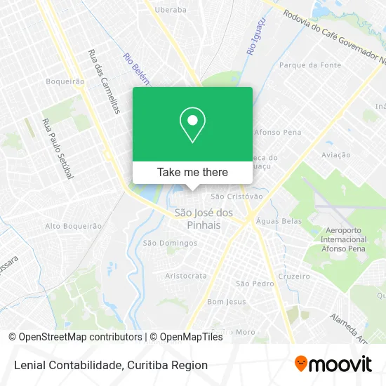 Lenial Contabilidade map