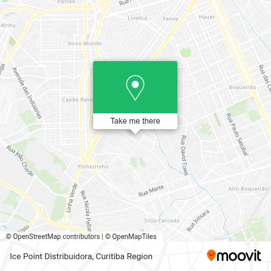 Ice Point Distribuidora map