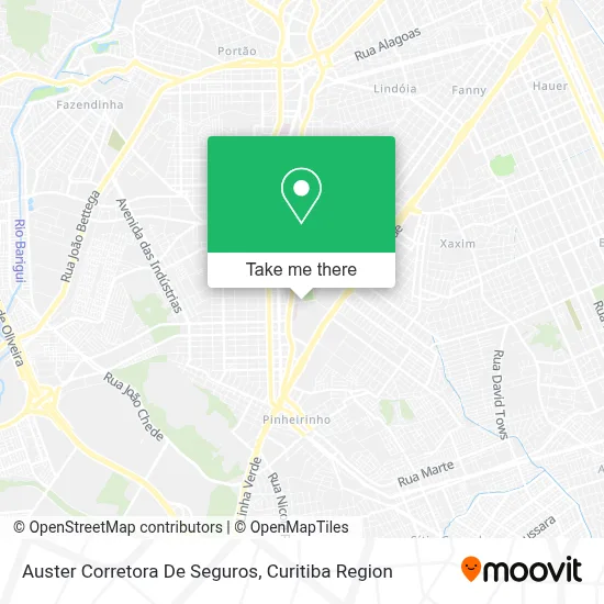 Auster Corretora De Seguros map