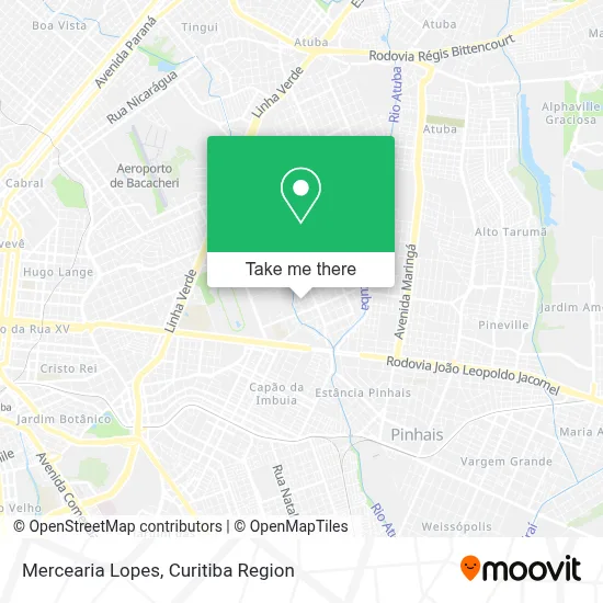 Mercearia Lopes map