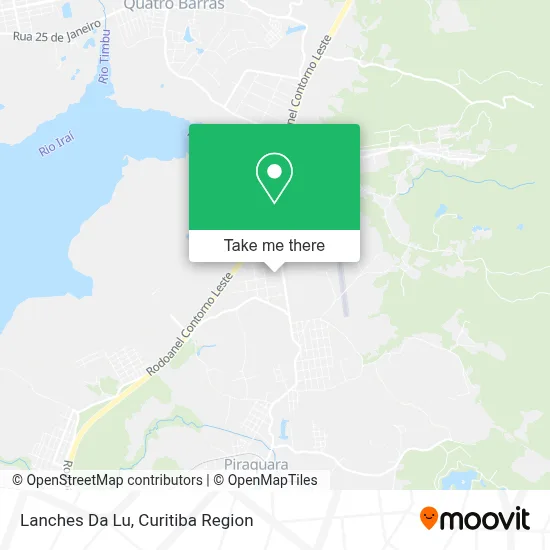 Lanches Da Lu map