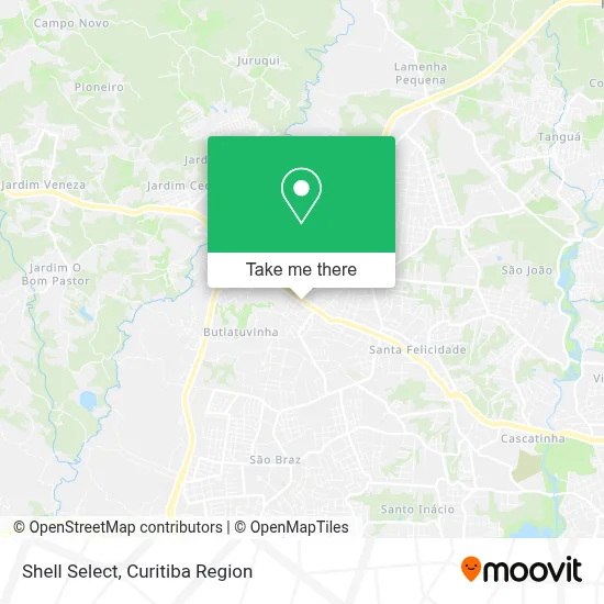 Shell Select map
