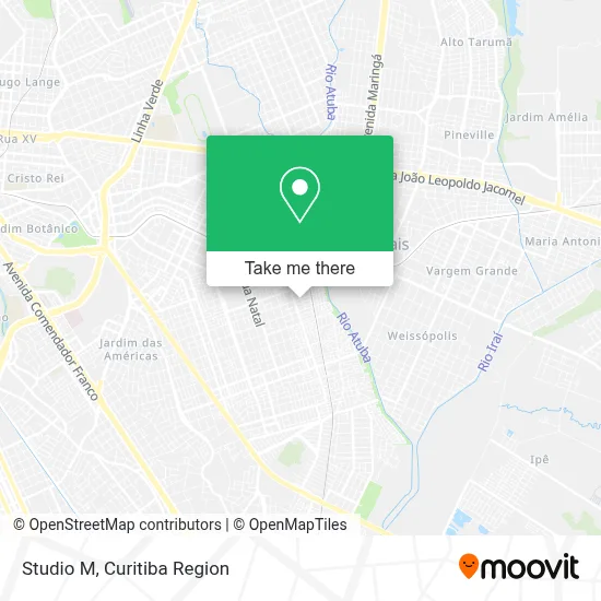 Studio M map