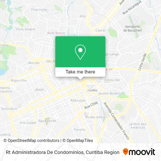 Rt Administradora De Condomínios map