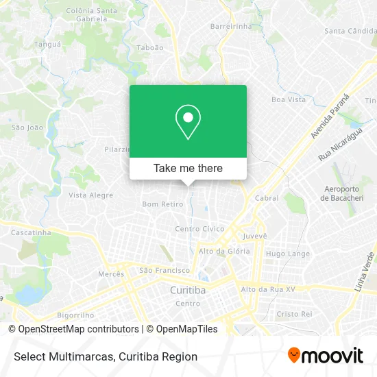 Select Multimarcas map