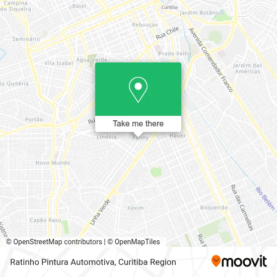 Ratinho Pintura Automotiva map