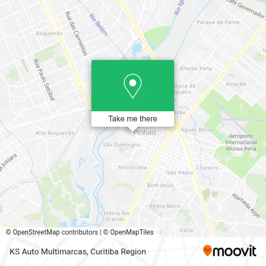 KS Auto Multimarcas map