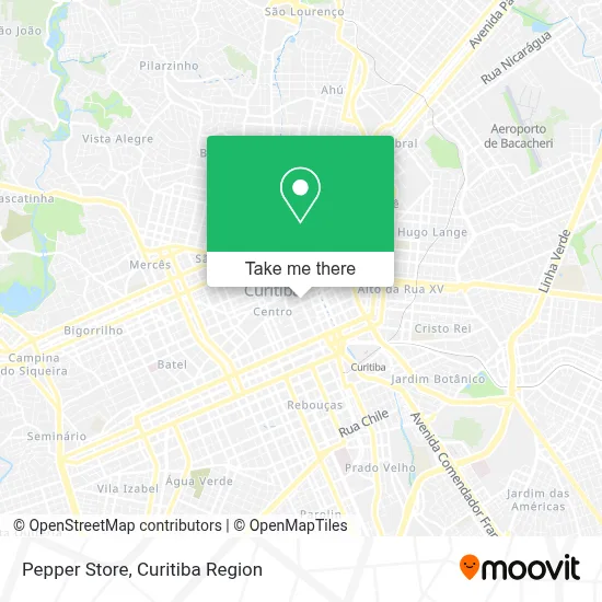 Pepper Store map
