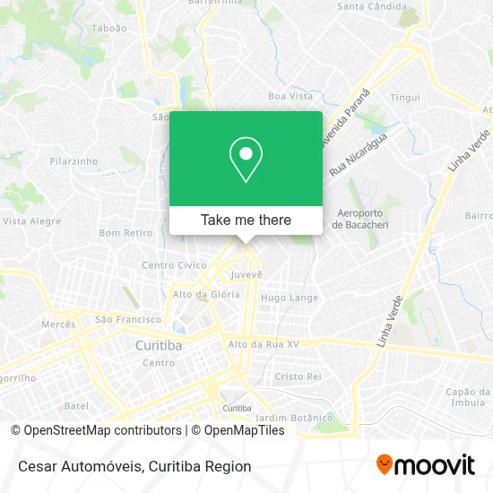 Cesar Automóveis map