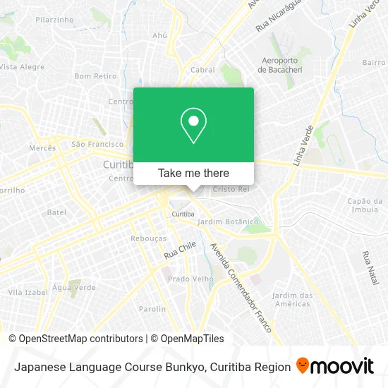 Japanese Language Course Bunkyo map