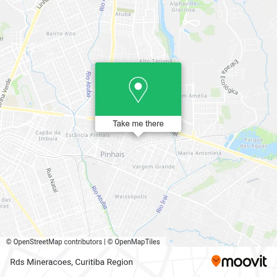 Rds Mineracoes map