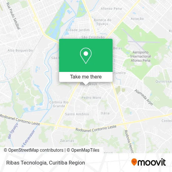 Ribas Tecnologia map