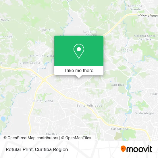 Rotular Print map
