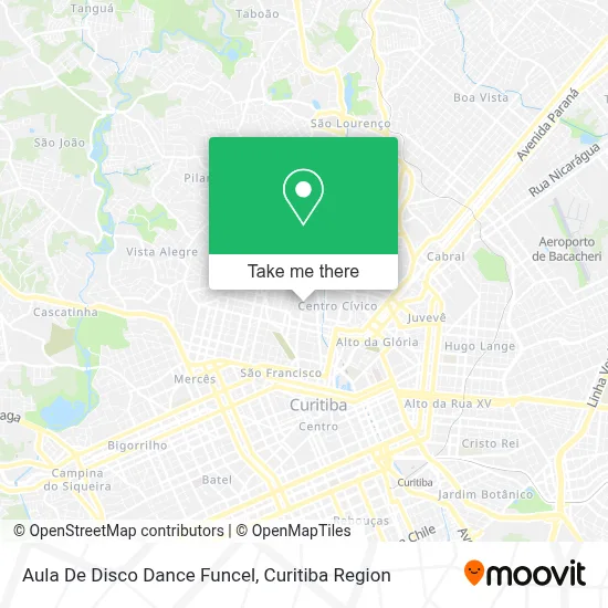 Aula De Disco Dance Funcel map