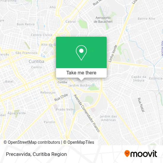 Precavvida map