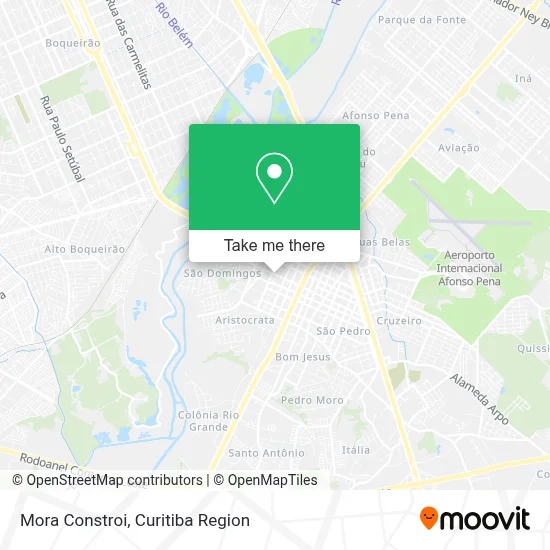 Mora Constroi map