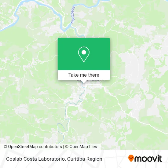 Coslab Costa Laboratorio map