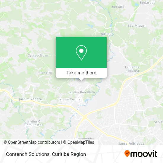 Contench Solutions map