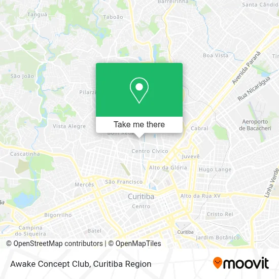 Awake Concept Club map