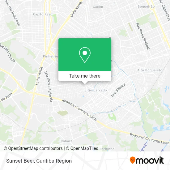 Sunset Beer map