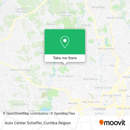 Auto Center Schaffer map