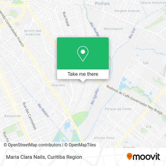 Maria Clara Nails map