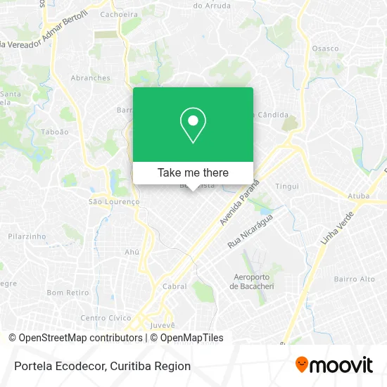 Portela Ecodecor map