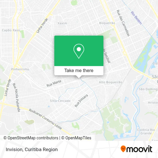 Invision map