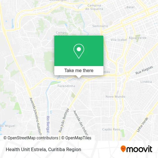 Health Unit Estrela map