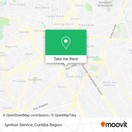 Ignition Service map