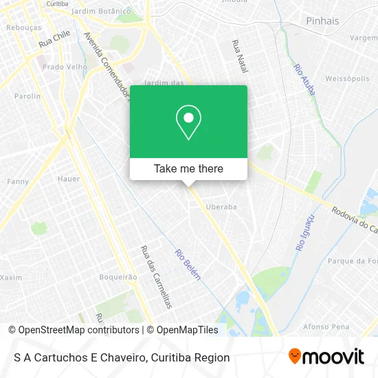 S A Cartuchos E Chaveiro map