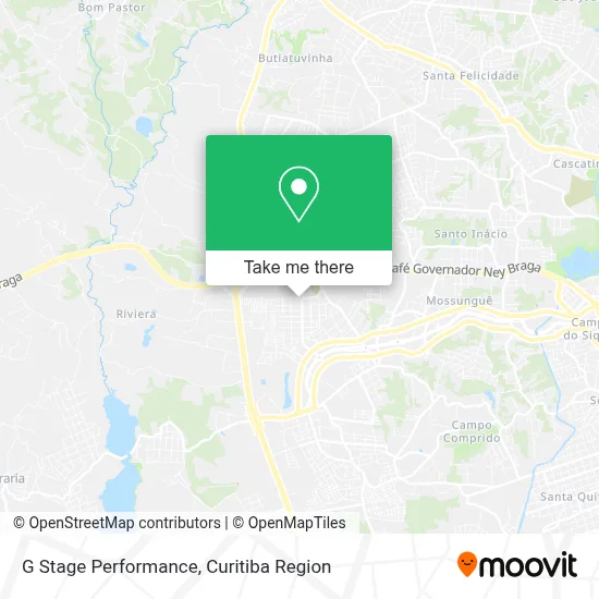 G Stage Performance map
