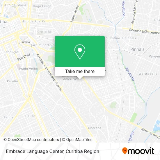 Embrace Language Center map