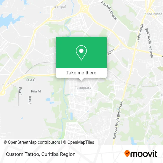 Custom Tattoo map