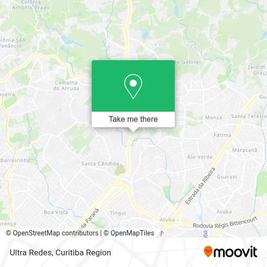 Ultra Redes map