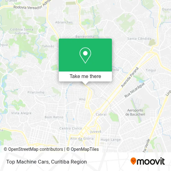 Top Machine Cars map
